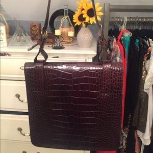 Ralph Lauren leather tablet carrier