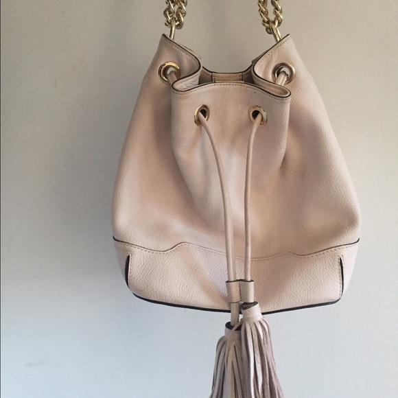 Rebecca minkoff bucket bag chain tassle Lexi