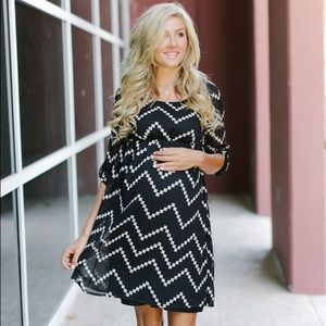 Pink Blush Maternity Dress