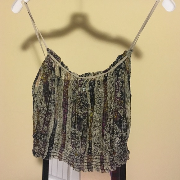 Sheer Crop Top - Picture 1 of 3