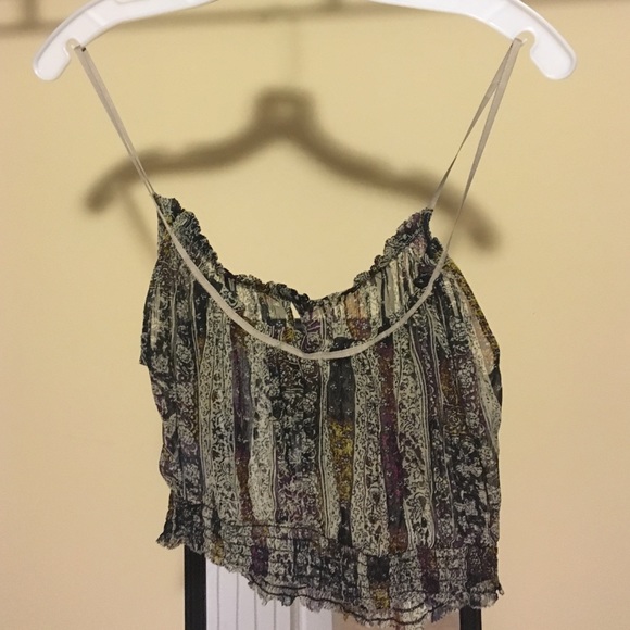 Sheer Crop Top - Picture 2 of 3