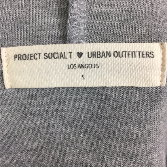 Gray, fleece hoodie - Picture 3 of 3