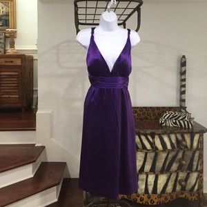 Calvin Klein Collection Purple Cocktail Dress, 12