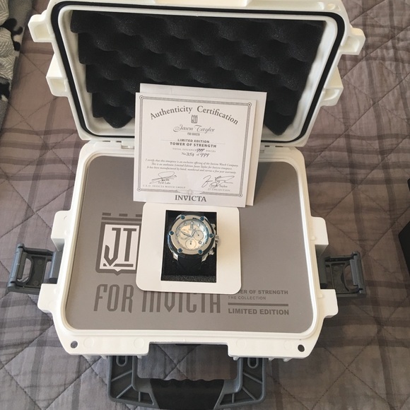 Limited edition Jason Taylor for Invicta watch