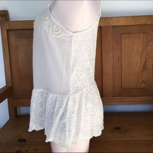 Guess Sheer/Lace top