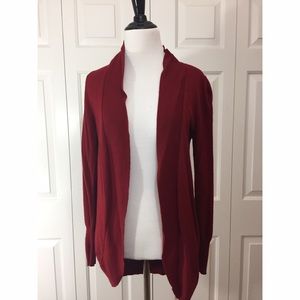 Deep red Mossimo (Target) cardigan
