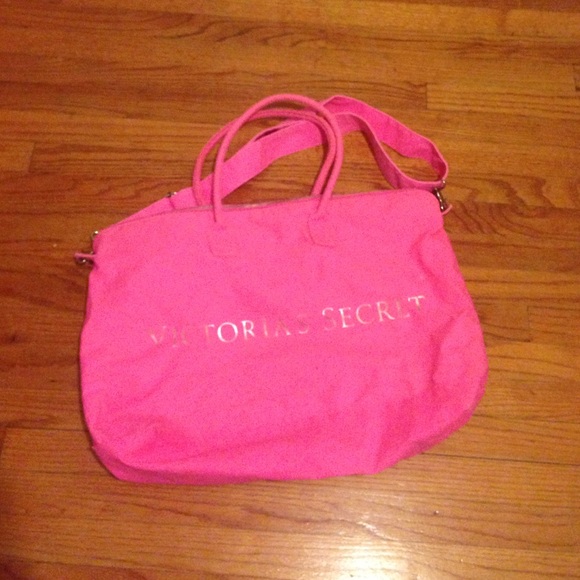 Neon PINK VS duffle bag