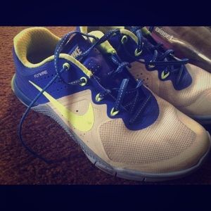 Nike metcon 2 plat/gold Green