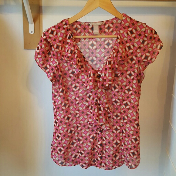 Banana Republic Sheer blouse