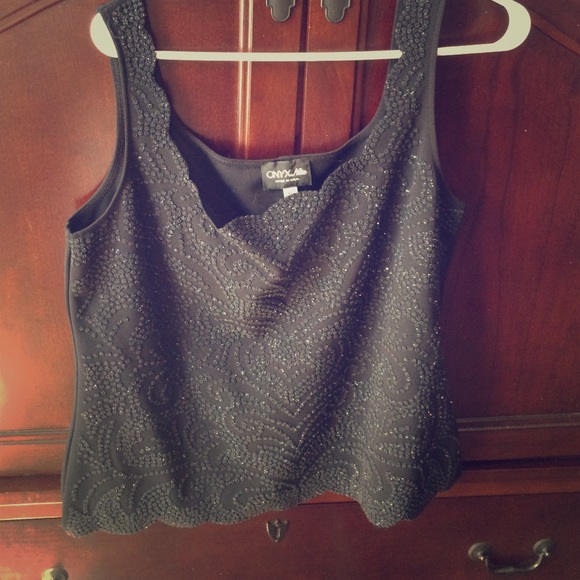 Dressy formal tank top