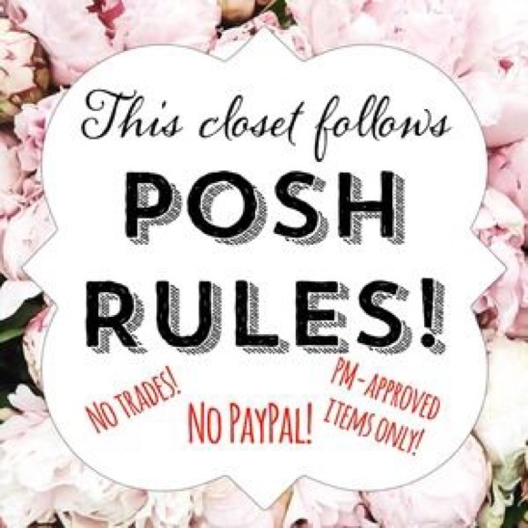 💞I followposh rules💞please respect that💞