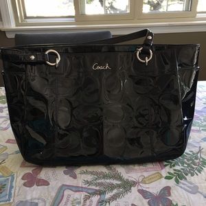 Authentic coach purse