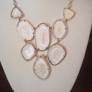 Stella and Dot Fiona bib statement necklace