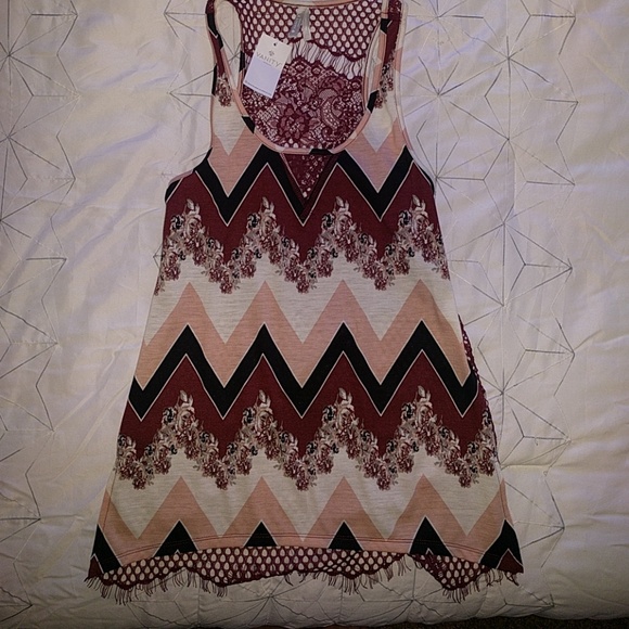 Crochet Knit Back Tank