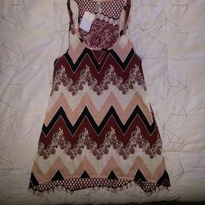 Crochet Knit Back Tank