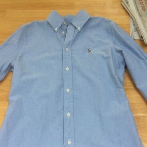 Women's light blue Raulph Lauren button down