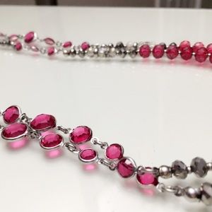 WHBM sparkling necklace w/ 3 wearable lengths