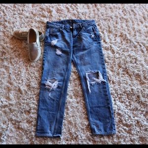 Super Cute Boyfriend Zara Jeans