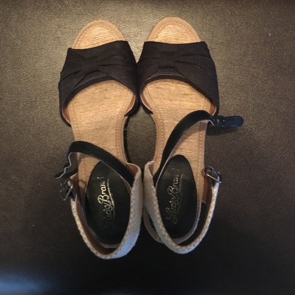Lucky Brand wedges!