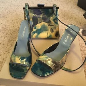 Via Spiga heels and purse
