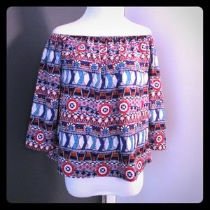 ⭐️Off the shoulder 3/4 sleeve top