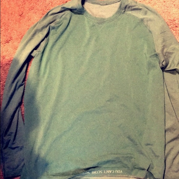 Lululemon XL green long sleeve