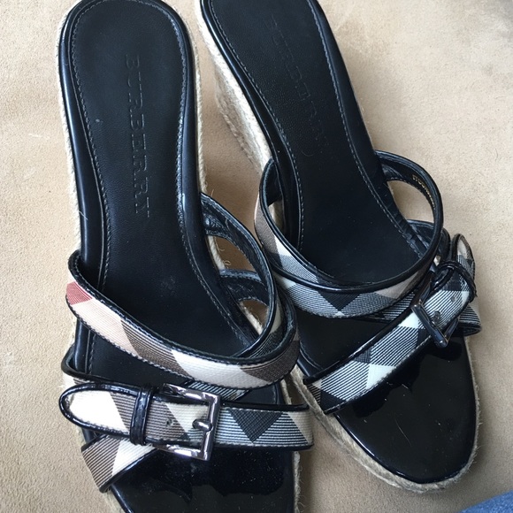 Burberry wedges