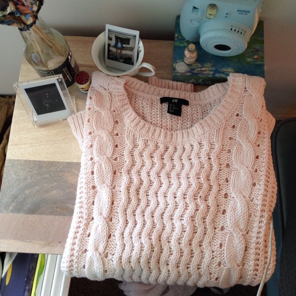 Pink sweater