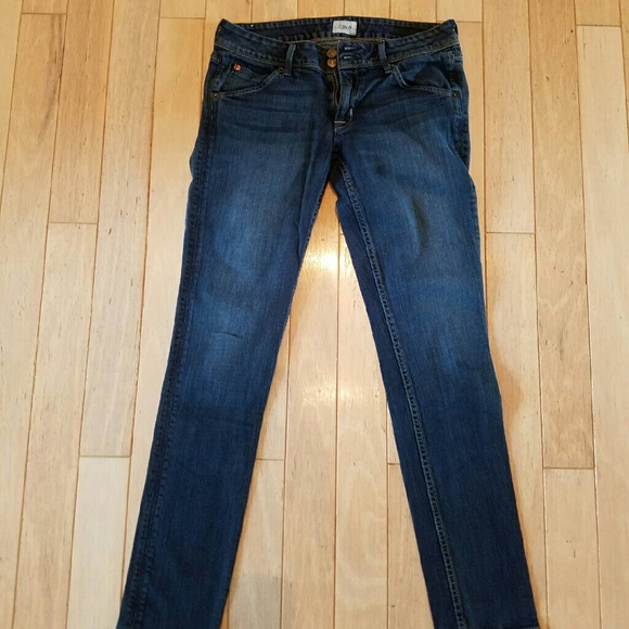 Hudson straight leg jeans