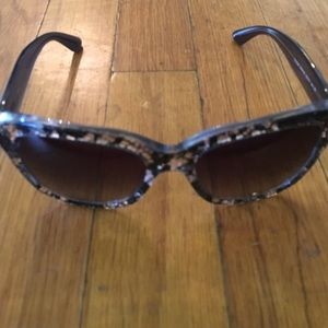 Dolce & Gabbana Lace Plastic Sunglasses