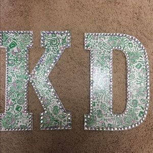 Handmade Kappa Delta canvas