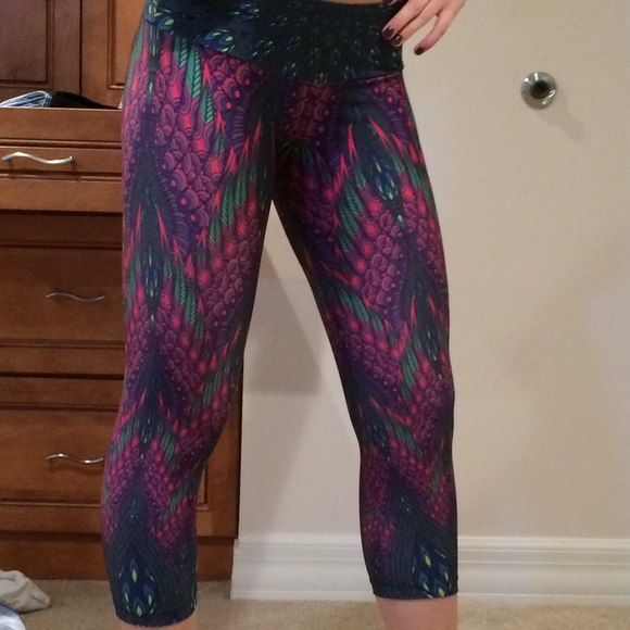Two pairs of yoga leggings