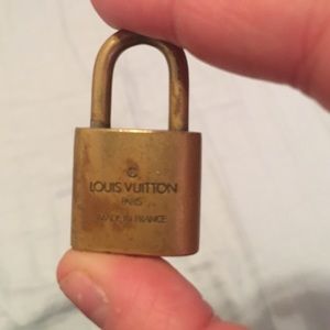 LV lock from vintage purse