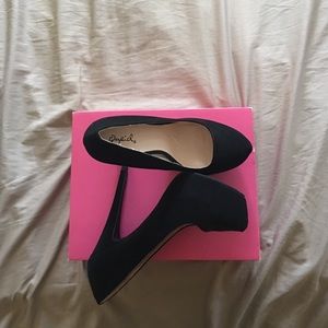Black heels