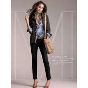 J. Crew Minnie Stretch Black Pants