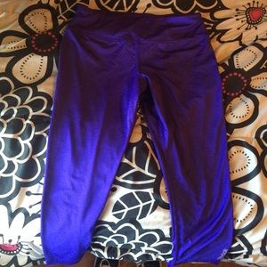 Purple Reebok Leggings