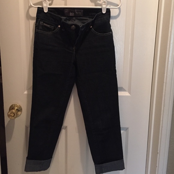 Dark denim ankle length Beija--Flor Sz O - Picture 1 of 4