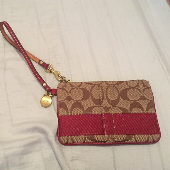 Coach wristlet
