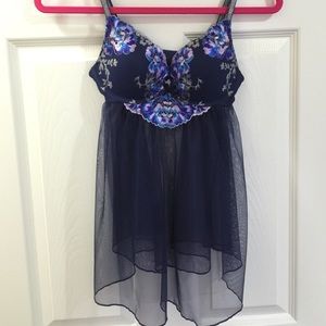 VS navy blue lingerie