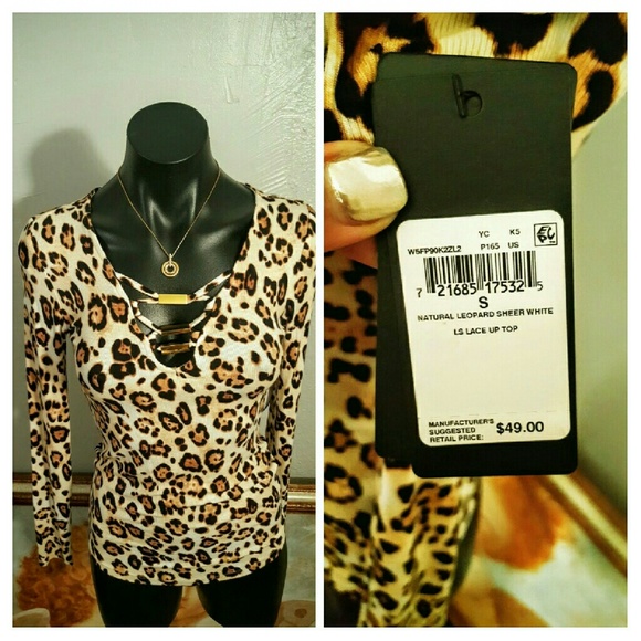 ~ New Lepp'y print Blouse~ - Picture 2 of 3