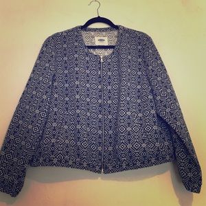 Printed Bomber jacket