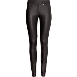 H&M Imitation Leather Skinny Pants