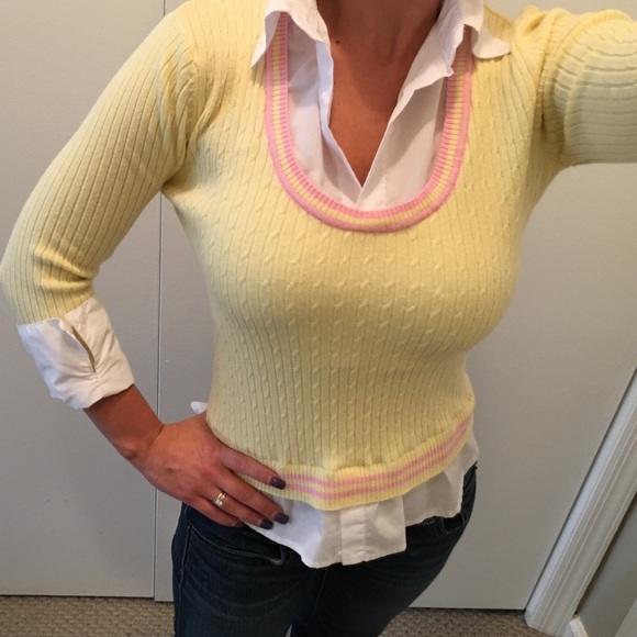 Super cute sweater with cuffs