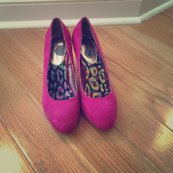 Madden Girl Suede Heels
