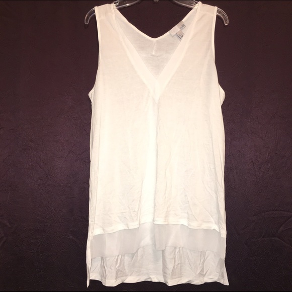 White tank top