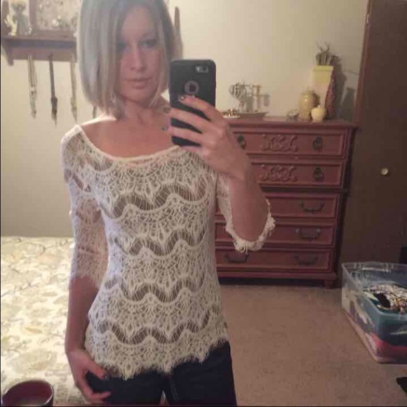 Lace top by gimmicks