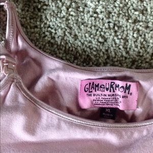 EUC GlamourMoms nursing top in Mauve