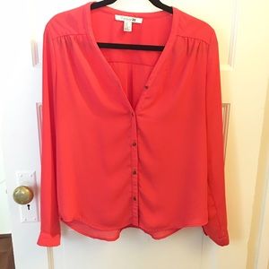 Long sleeve blouse