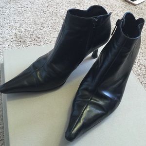 Zara black booties