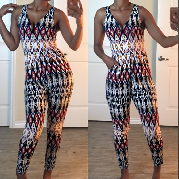 Cutest tribal jumpsuit!🐾